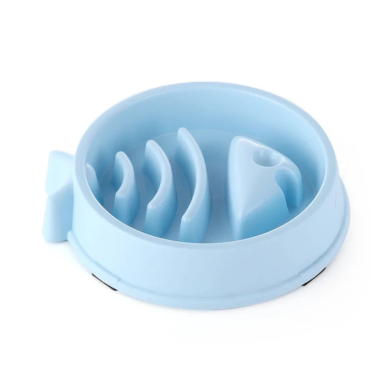 Premium Pet Slow Feeder Bowl - Healthy Eating Solution