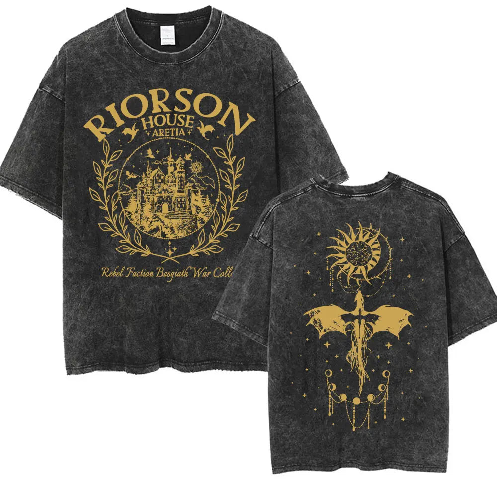 Vintage Washed Acotar T-Shirt - Oversized Graphic Tee