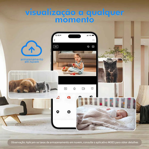 Compact WiFi Security Camera - HD Wireless Surveillance
