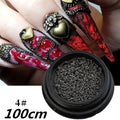 Luxury Crystal Chain Nail Charms - Rhinestone Diamond Art