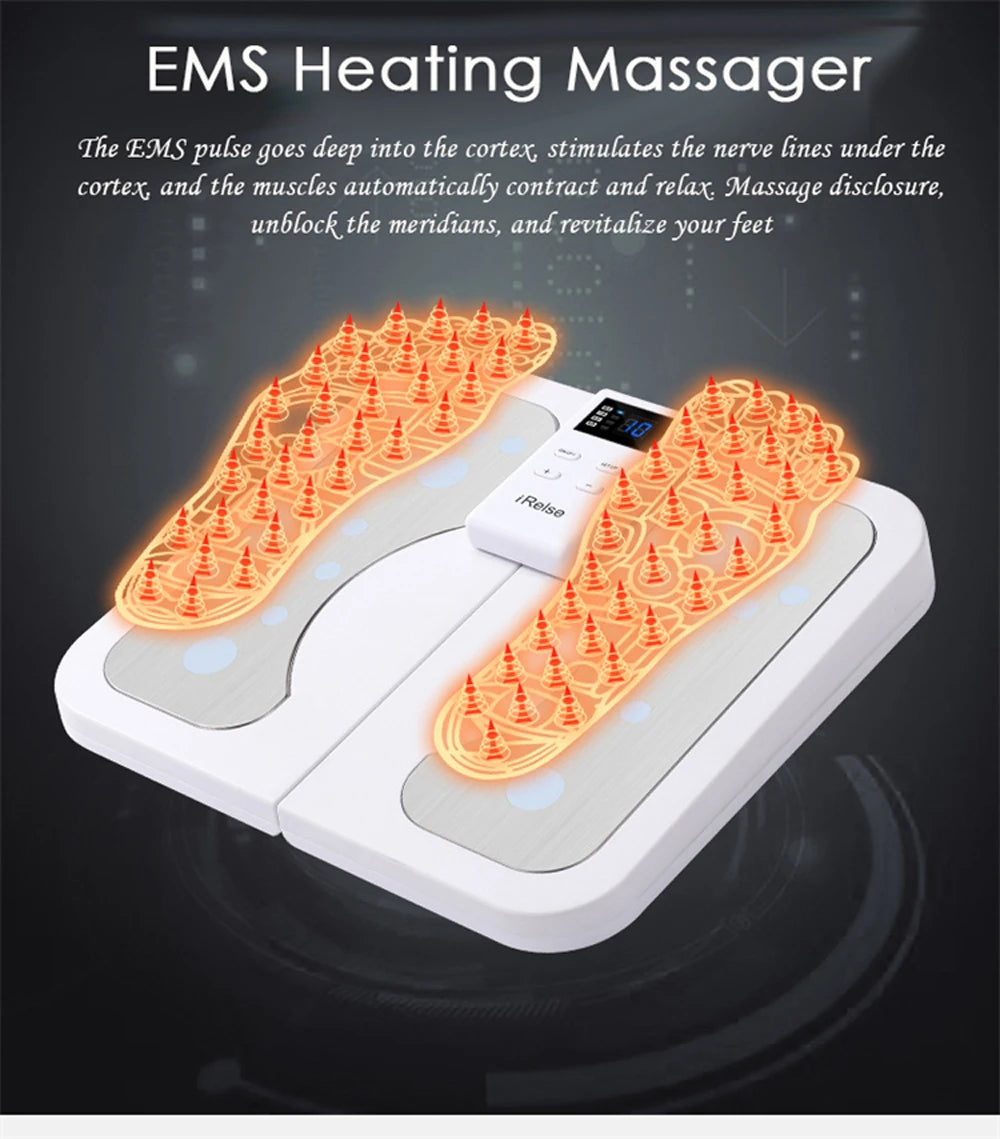 Premium EMS Foot Massager for Circulation & Relief