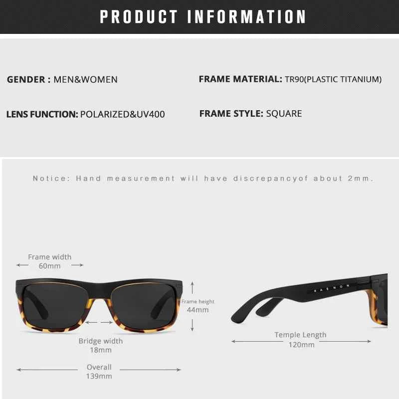 Premium Polarized Sunglasses - UV Protection & TR90 Frame