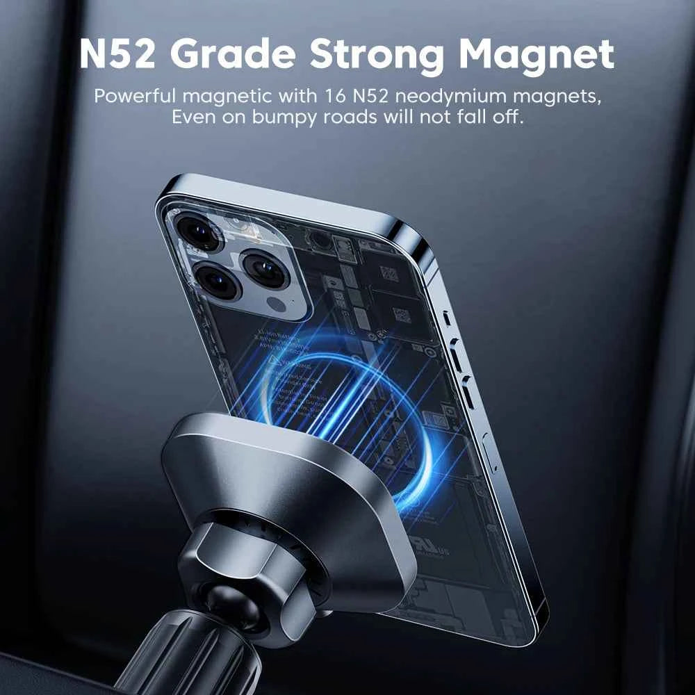 Toocki Magnetic Wireless Charger 15W Fast Charging 360°Rotation Car Phone Holder Air Outlet Stand For iPhone 15 14 13 12 Pro Max