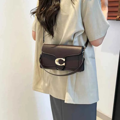 Elegant Minimalist Leather Crossbody Bag for Women