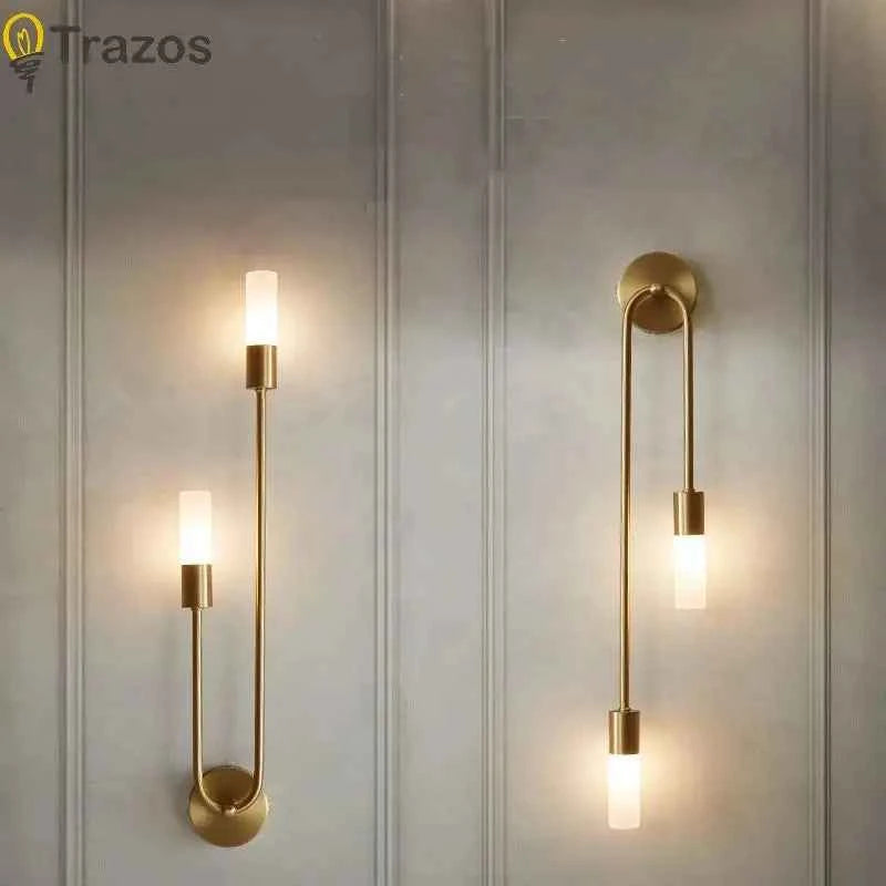 Nordic Luxury LED Wall Lamp - Modern Minimalist Accent Light
