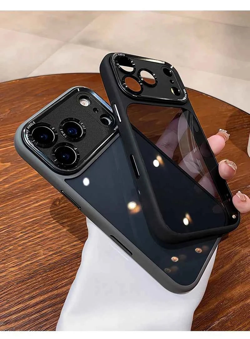 Luxury Transparent Phone Case - Shockproof Clear Bumper Cover
