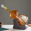 Premium Glass Guitar Decanter - Elegant Wine Aerator Set