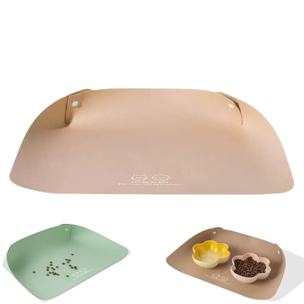 Premium Waterproof Pet Feeding Mat - Anti-Spill & Non-Slip