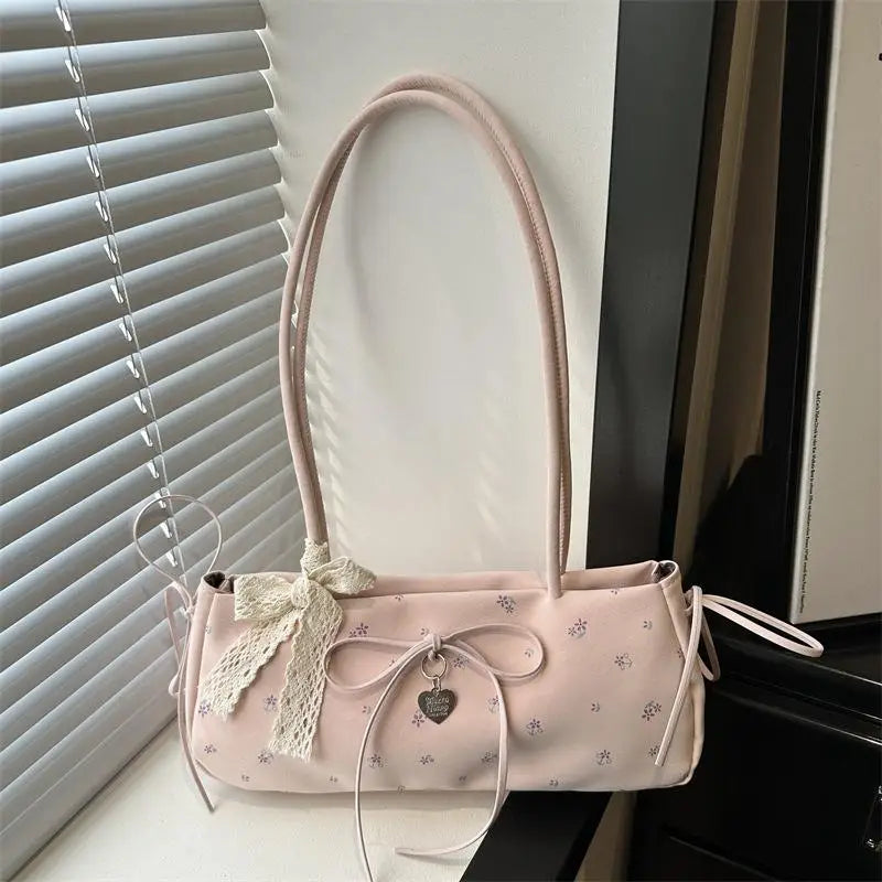 Elegant French Stick Handbag - Chic Spring Shoulder Bag