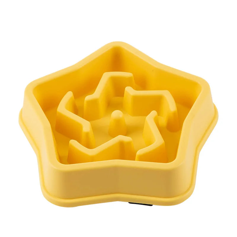 Premium Pet Slow Feeder Bowl - Healthy Eating Solution