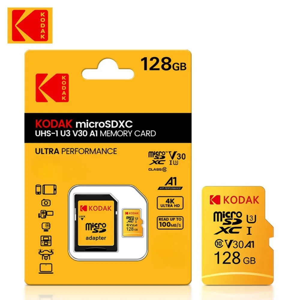 High-Speed Micro SD Memory Card - Class 10 U3 UHS-I