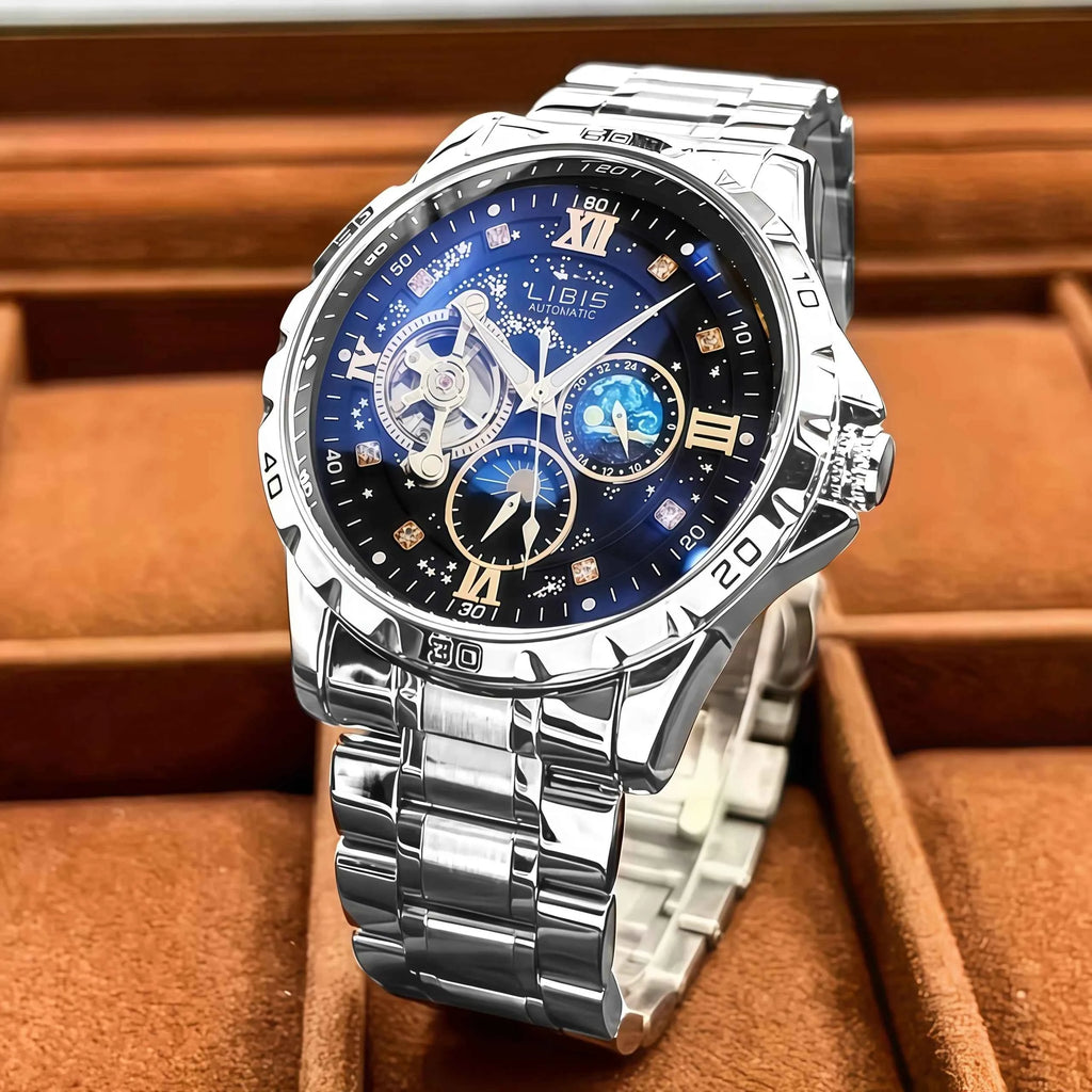 Luxury Automatic Mechanical Watch - Waterproof & Calendar