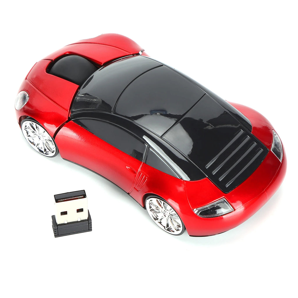 Premium Wireless Car Mouse - 2.4G Mini Optical for Laptops