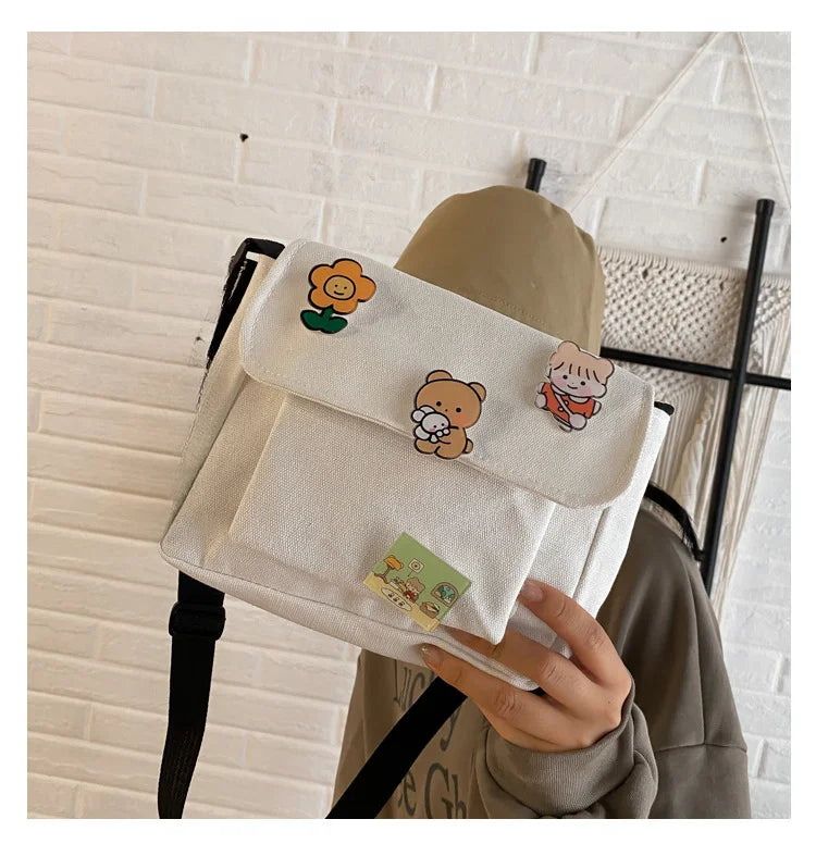 Premium Japanese Harajuku Bag - Versatile Student Crossbody