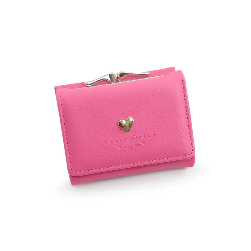 Luxury Women Mini Wallet - Compact Leather Card Holder