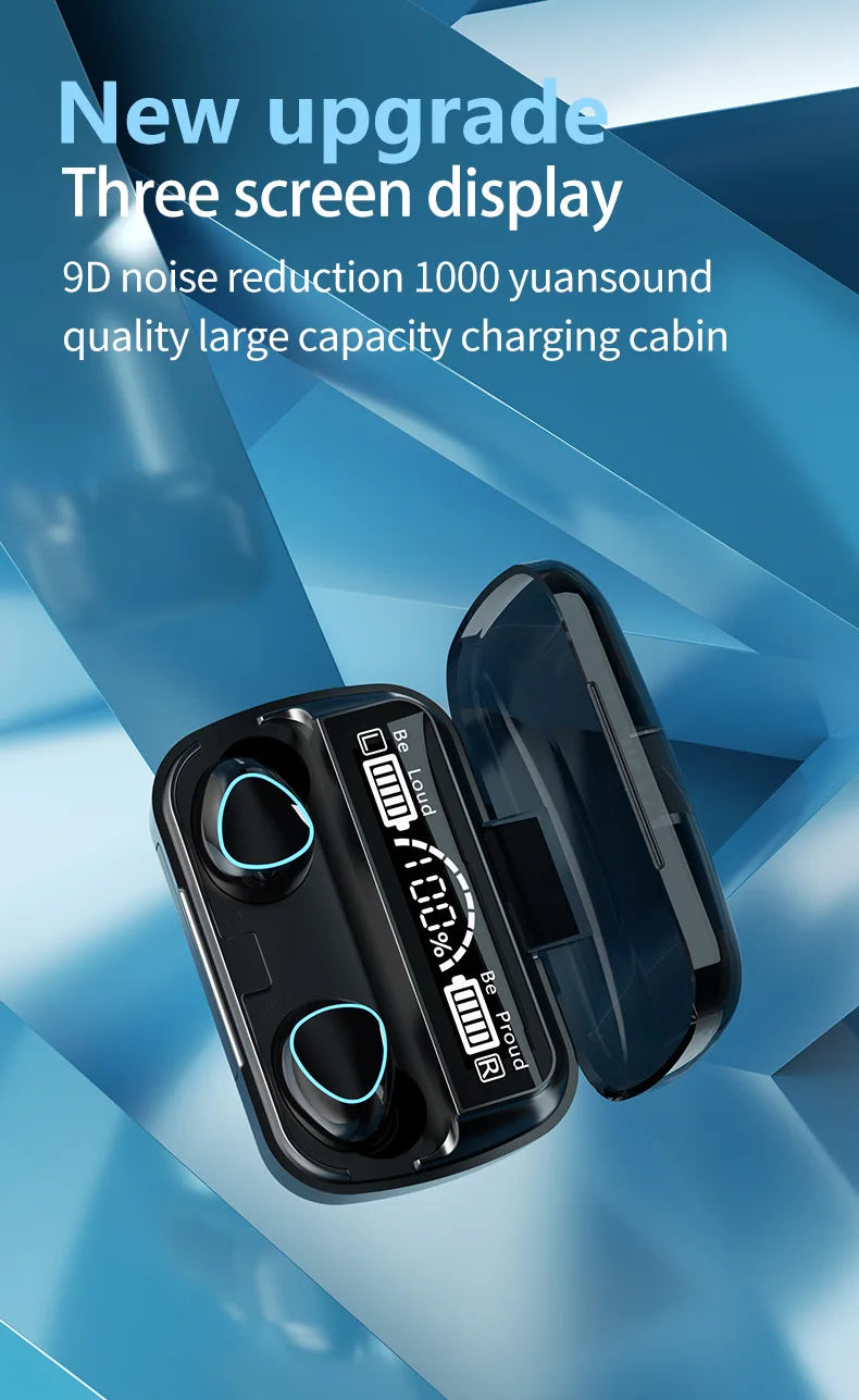 Wireless Earbuds with Power Bank - Premium Sports & Gaming BT Headset