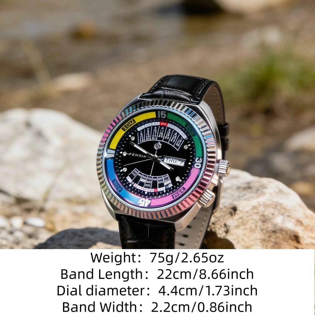 Luxury Men's Quartz Watch - Waterproof Sport Design