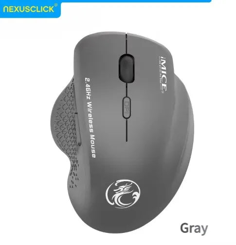 Premium Wireless Silent Mouse - 3 Adjustable DPI & 6 Buttons