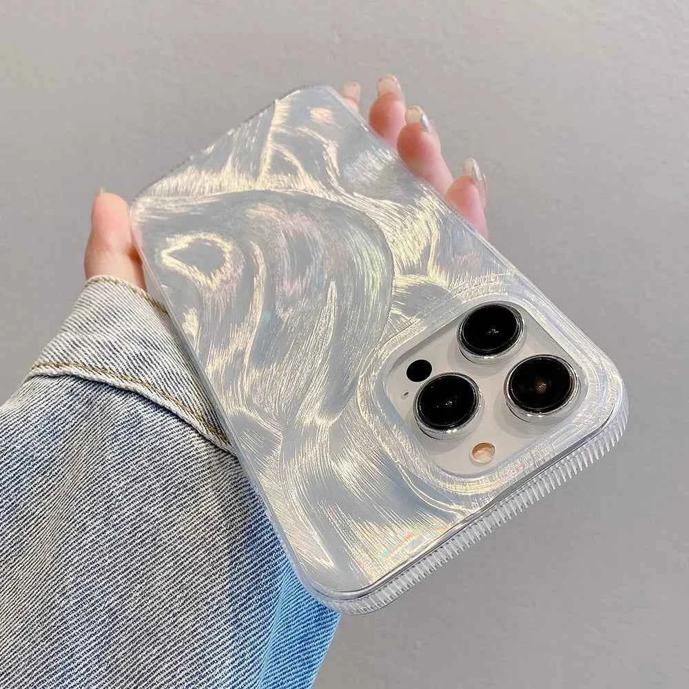 Luxury Gradient Silicone Phone Case - Shockproof Bumper Cover