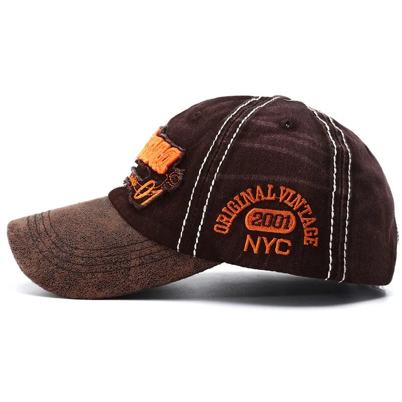 Original Vintage Baseball Cap - Classic American Embroidery