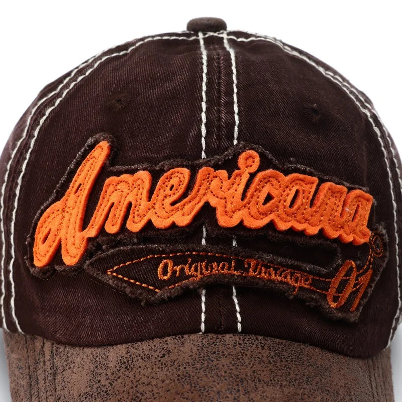 Original Vintage Baseball Cap - Classic American Embroidery