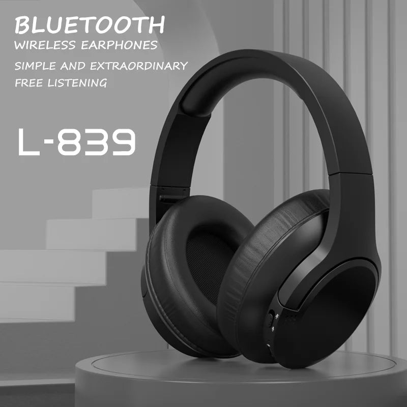 Premium Wireless Headphones Bluetooth 5.3 - Hi-Res Audio & 50H Battery