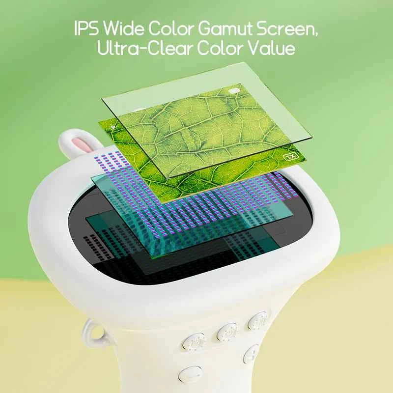 Premium Kids Handheld Microscope - 1000x Zoom & 2 Inch Screen