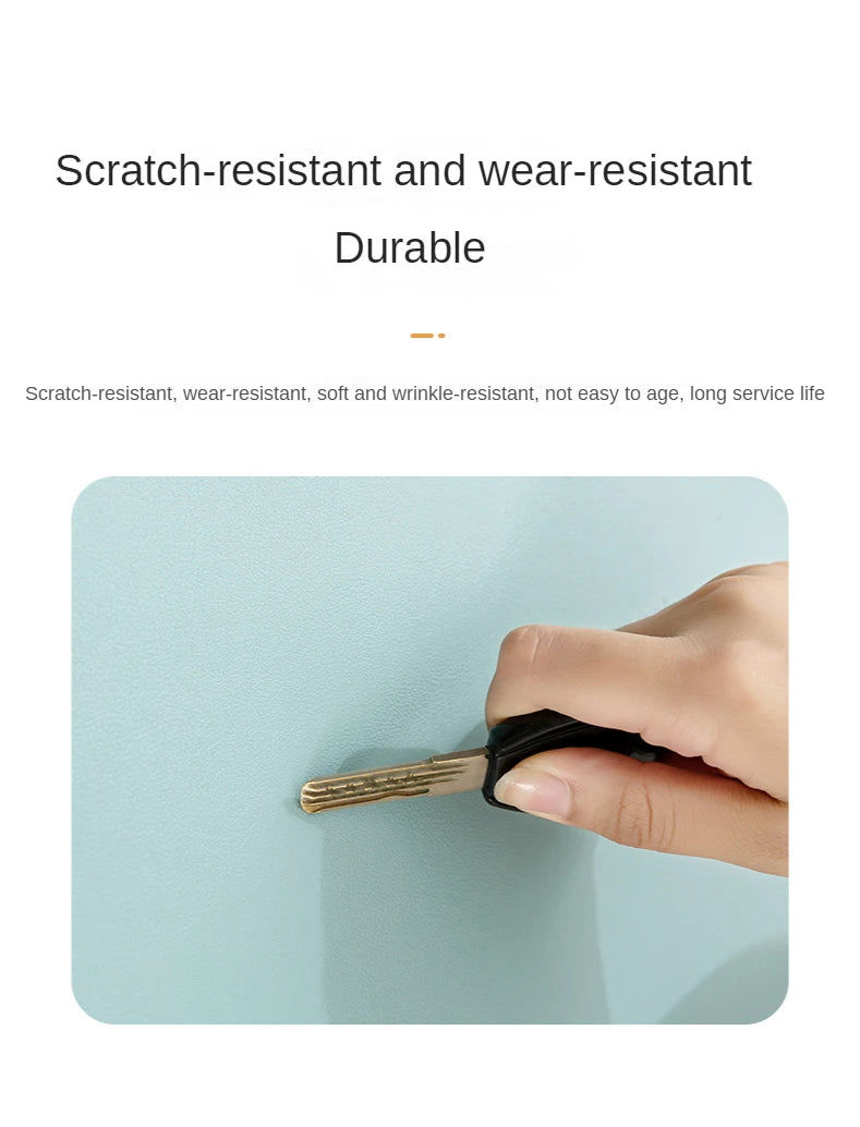 Premium Small Leather Mouse Pad - Non-Slip & Waterproof