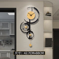 Elegant Premium Nordic Wall Clock - Modern Digital Design