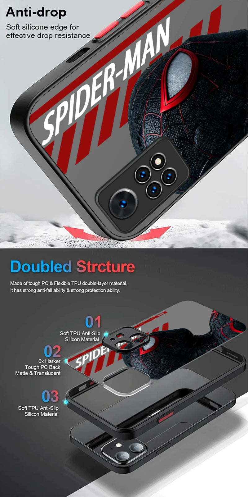 Premium Superhero Xiaomi Redmi Phone Case - Durable Armor