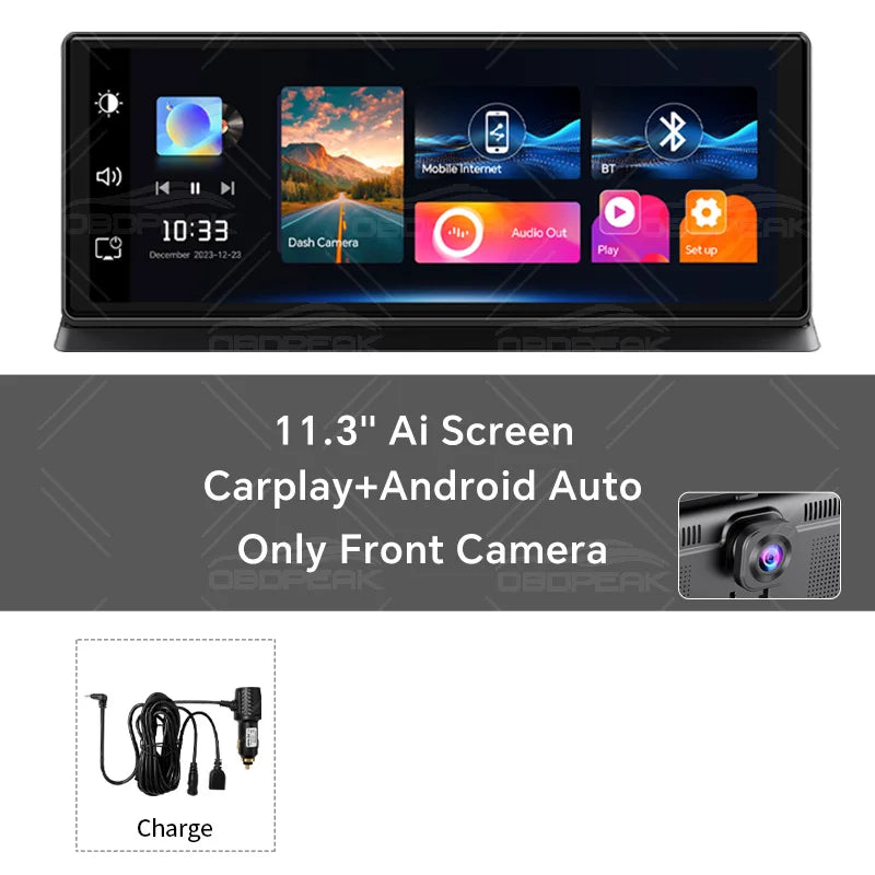 K2 Pro 4K Dash Cam - Wireless CarPlay & Android Auto