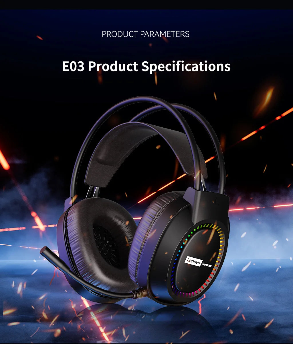 Premium RGB Gaming Headphones with Noise-Cancelling Microphone