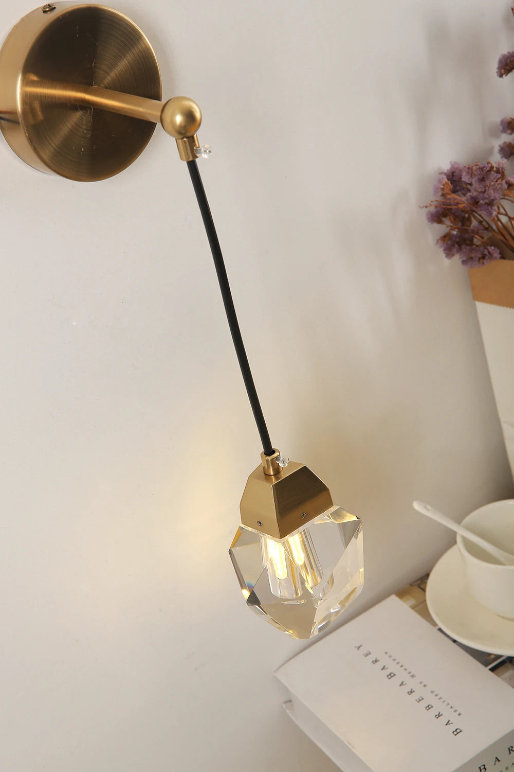 Premium Modern Gold Wall Lamp - G9 Indoor Lighting