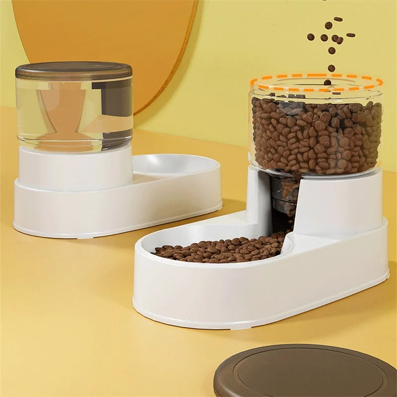 Premium Automatic Pet Feeder - Large Capacity & Dual Function
