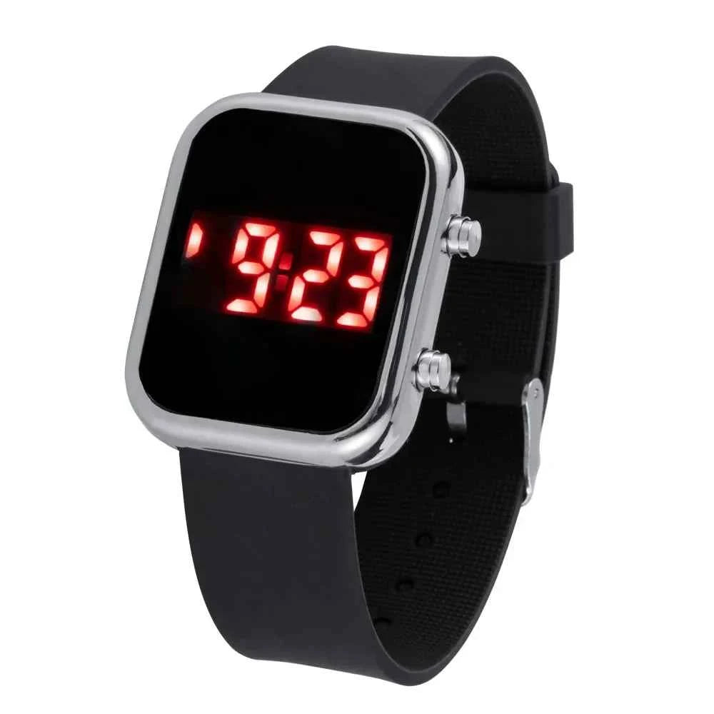 Elegant Digital Sports Watch - Luminous LED Display