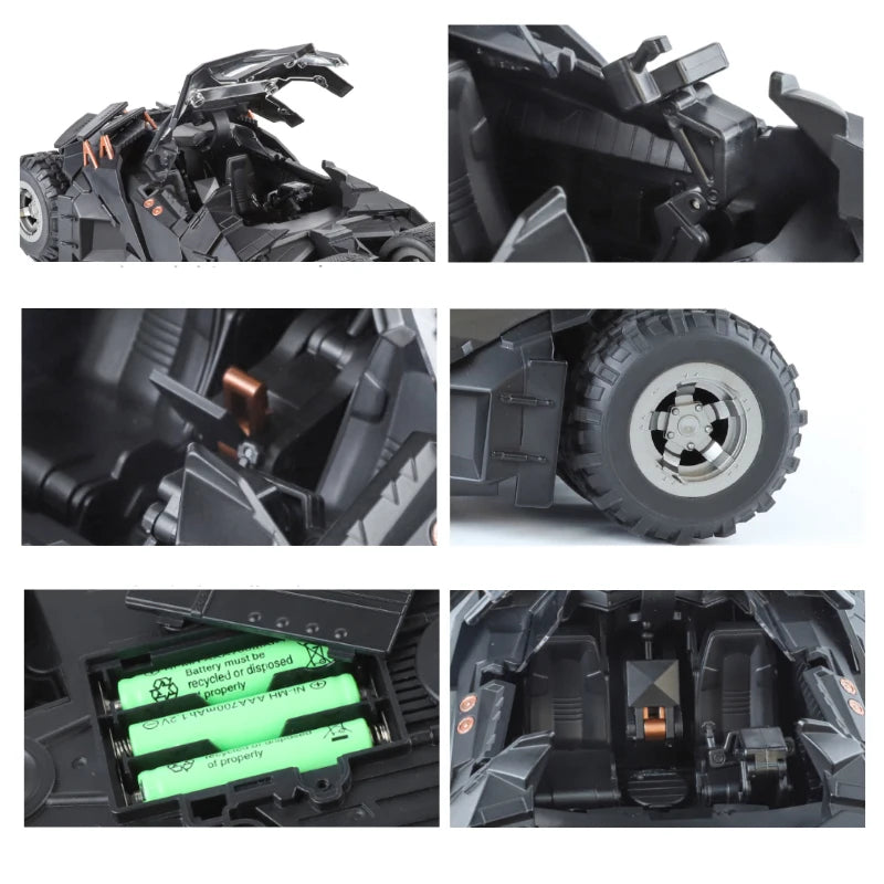 Premium Batmobile Tumbler Model - 1:18 Scale Diecast Metal