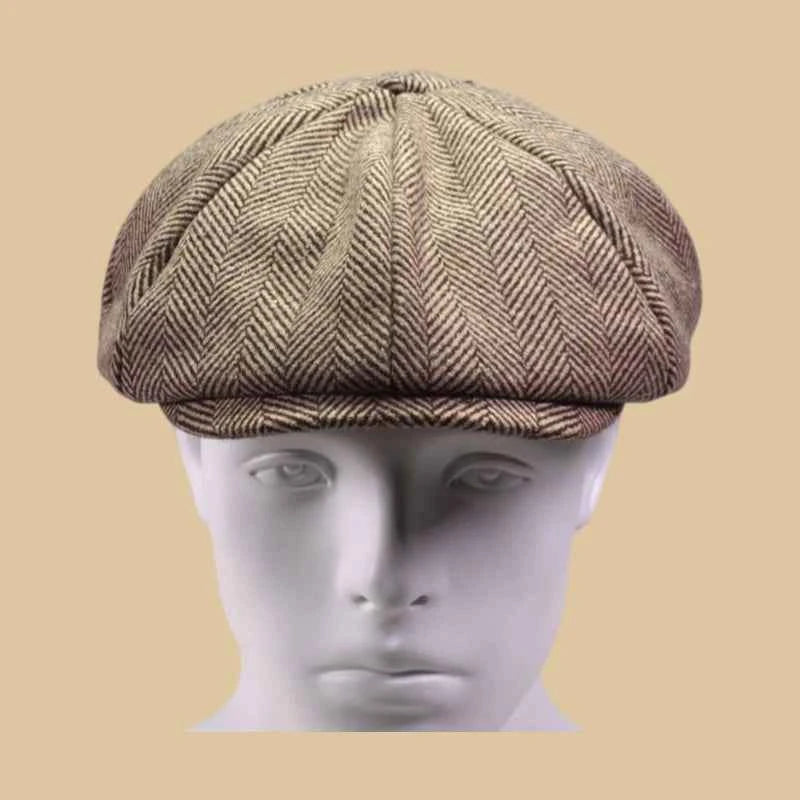 Premium Plus Size Ivy Hat - Classic Newsboy & Wool Beret