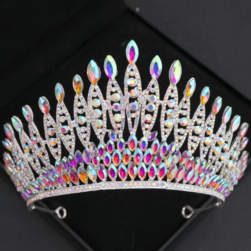 Luxury Crystal Crown & Bridal Jewelry Set