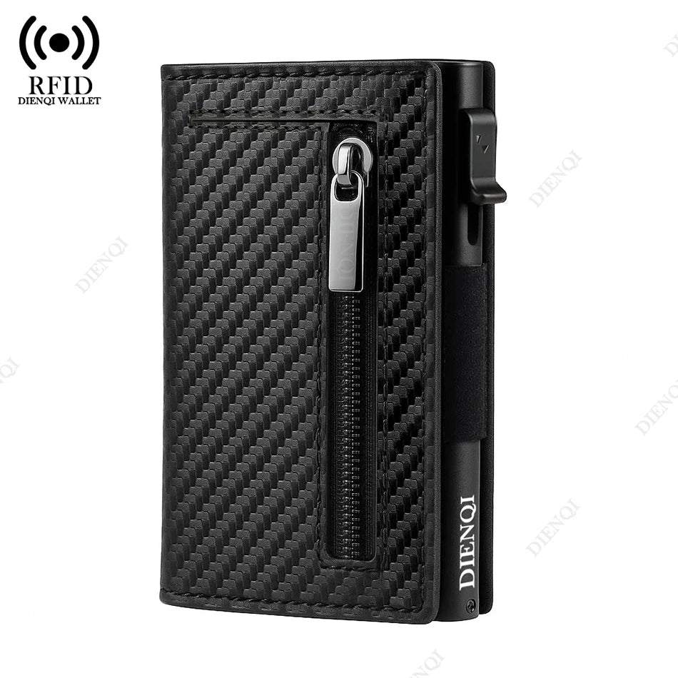 Minimalist Credit Card Holder - Premium Slim Pop Up Wallet