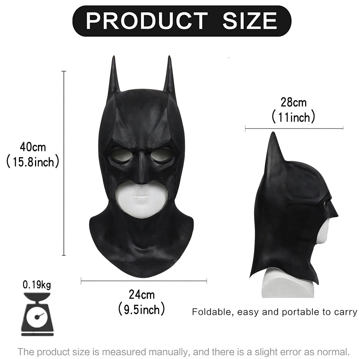 Bulex The Bat Cosplay Latex Masks Halloween Carnival Masquerade Party Costume Props